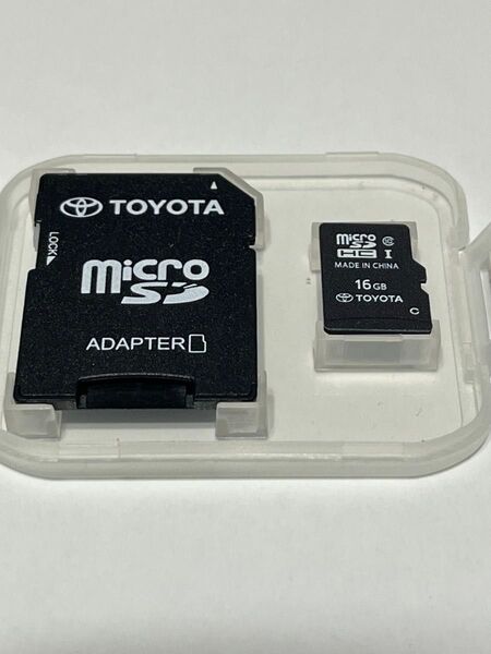 対策品 トヨタ純正ナビ NSZT-W66T 2017秋 地図データ SDカード microSDカード 08675-0AQ36