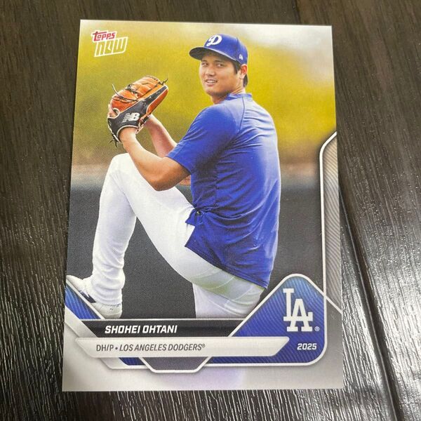 大谷翔平 Topps Now road to opening day 2025 カード