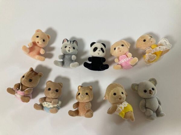 シルバニアファミリー 赤ちゃん103 ジャンク10体