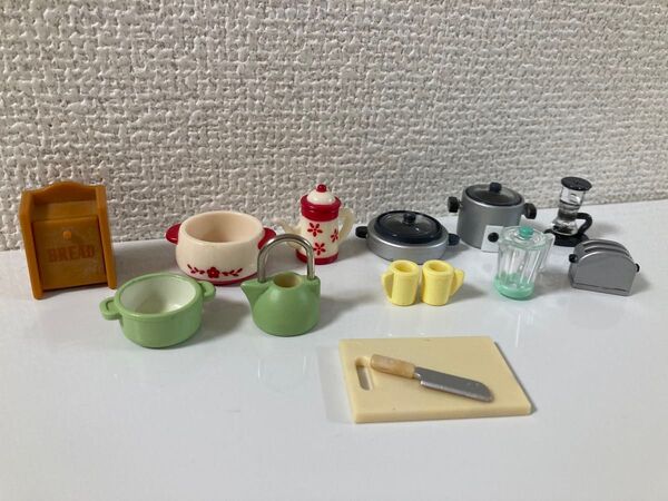 シルバニアファミリー 小物セット25 キッチン 調理器具