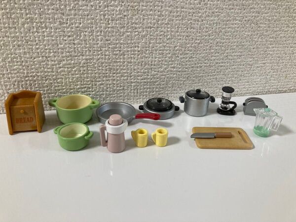 シルバニアファミリー 小物セット24 キッチン 調理器具