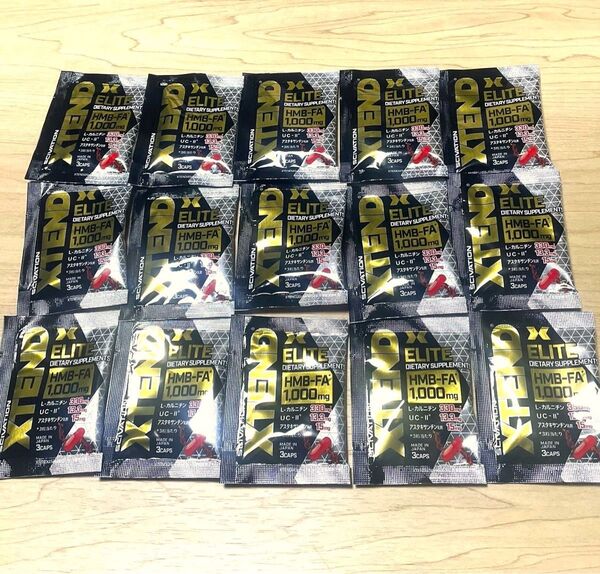 Scivation XTEND ELITE エクステンド エリート 3粒×15包