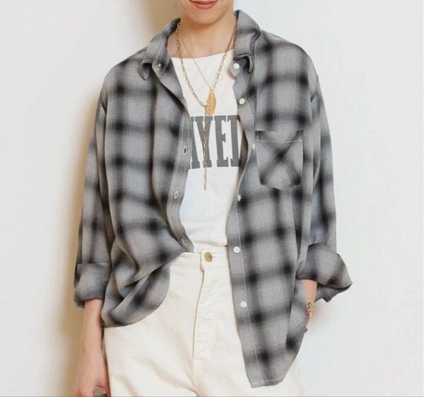 【REMI RELIEF/レミレリーフ】 RAYON チェックシャツ