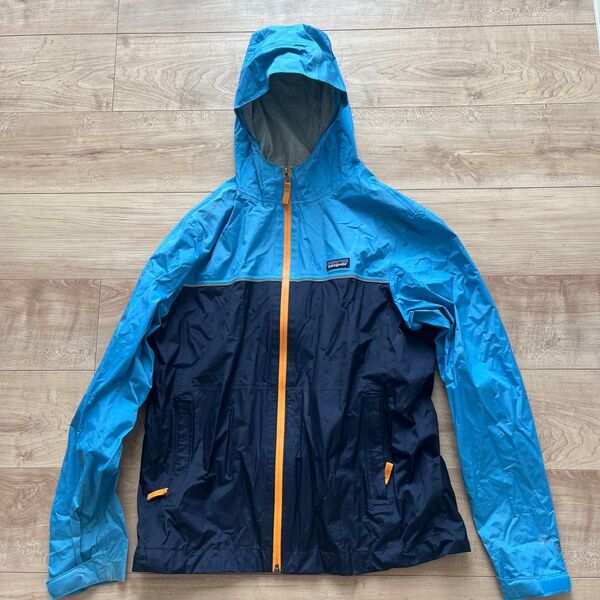 『Patagonia』kidsサイズXXL16-18ジャケット ブルー/ネイビー