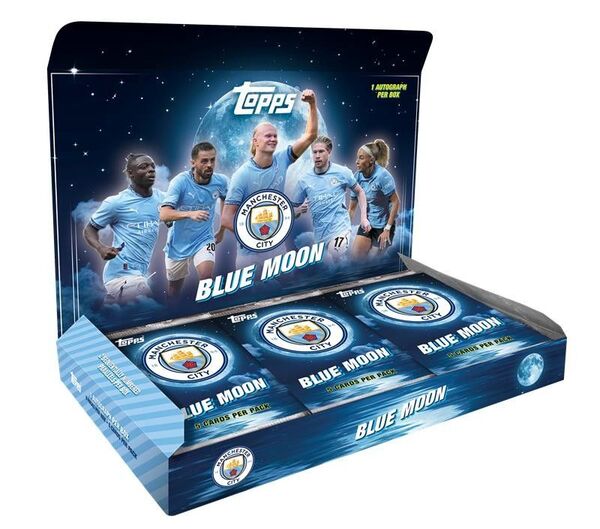 topps Blue Moon Manchester City 24-25 未開封 1box