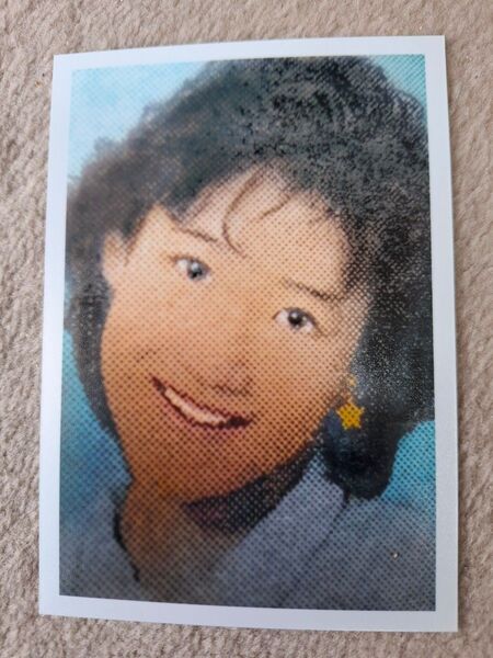 岡田有希子 無光沢 絹目写真 珍しい 焼き増し