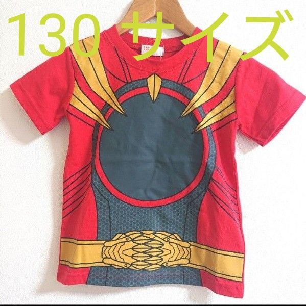 ゴジュウジャー ゴジュウウルフ なりきり Tシャツ 総柄 130