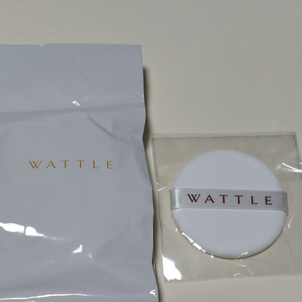 WATTLEクッションファンデ★02ライトベージュ★レフィル専用パフ付き