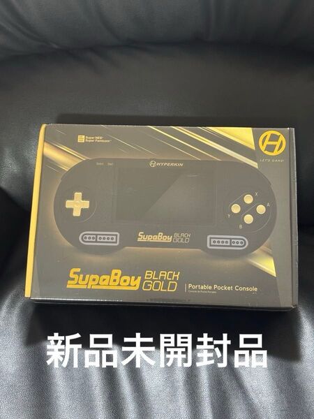 ★新品未開封品★HYPERKIN SUPABOY Black Gold