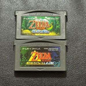 ★美品★ゼルダの伝説ふしぎのぼうし+ゼルダの伝説神々のトライフォース