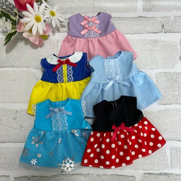 896 メルちゃん ソランちゃん 服 ワンピース ハンドメイド