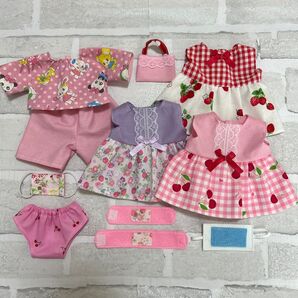 924 メルちゃん ソランちゃん 服 ワンピース ハンドメイド
