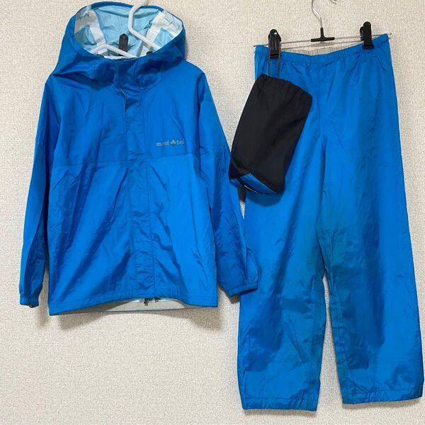 レインクレッパー 130 上下セット レインウエア モンベル mont-bell