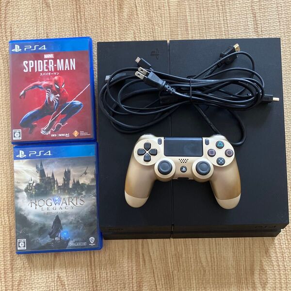 ps4 プレステ4 CUH-1200A ジェット・ブラック 500GB コントローラー付き