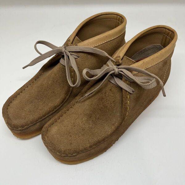 未使用品 CLARKS クラークス ワラビー スエード サイズ8M