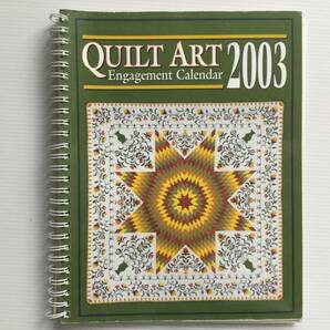 キルト アート ■ARTBOOK_OUTLET■ 4-148 ★送料無料 貴重 QUILT ENGAGEMENT CALENDER パッチワーク 作品集 カレンダー 米国 美品 入手困難