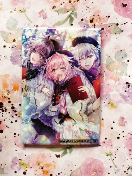 FGO エンジェルブレス 缶バッジ アストルフォ ジーク サンソン