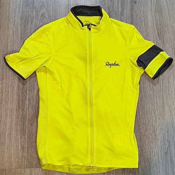 Rapha サイクルジャージ Sサイズ 蛍光イエロー