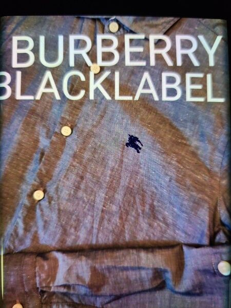 希少 美・美品 BURBERRYBLACKLABELネルシャツ 長袖シャツ. お邪魔&趙格好いい。!お勧めでーす。