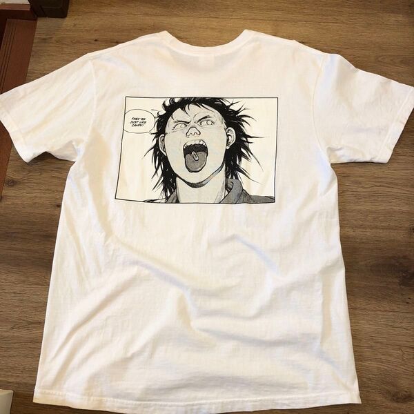 Supreme AKIRA TシャツLサイズ 白 シュプリーム アキラ コラボ