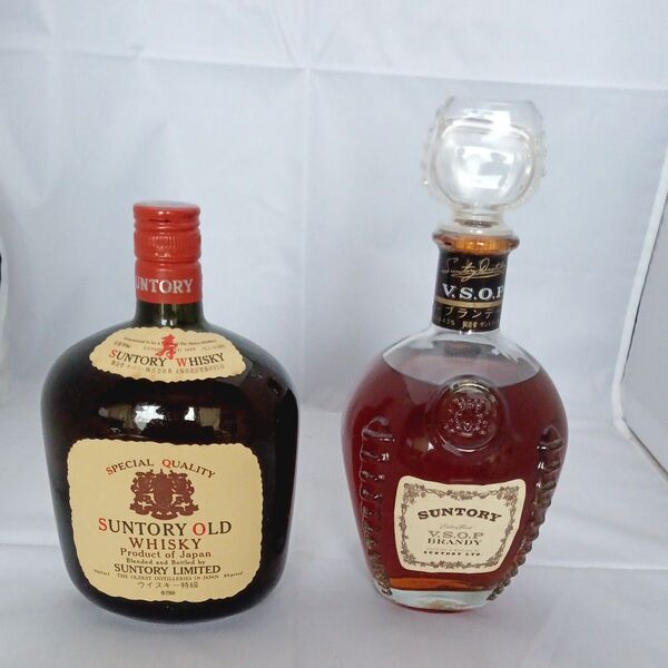 古酒 サントリーウイスキーオールド サントリーブランデーVSOP