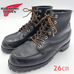 REDWING レッドウィング 8179 アイリッシュセッター 刺繍羽タグ 8E 約26㎝ ブラック