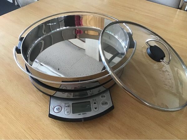 IH調理器 プラス ステンレス鍋のセット 185