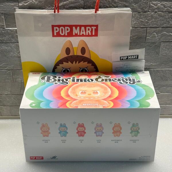 新品未開封シュリンク付 LABUBU THE MONSTERS Big into Energy ポップマート POP MART