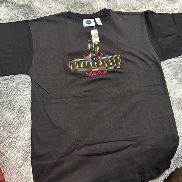 1980年代〜90年代ユニバーサルスタジオ ハリウッド Universal Studios Hollywood ロゴTシャツ