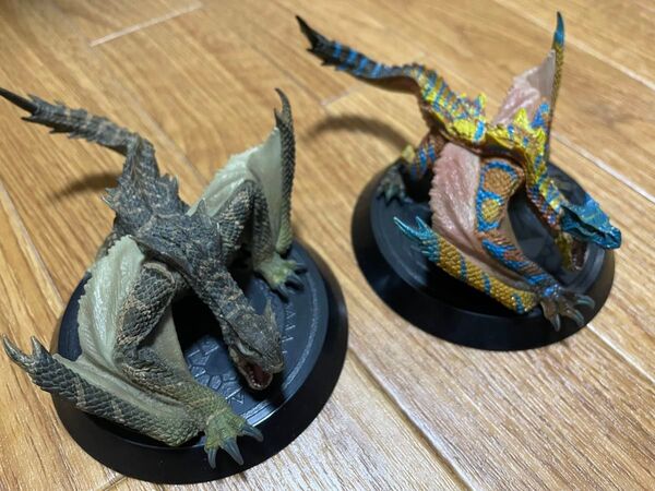 モンスターハンター フィギュア ティガレックス ティガレックス亜種 2体セット