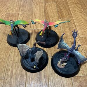 モンスターハンター フィギュア 4体セット まとめ売り クルペッコ ゲリョス イャンガルルガ