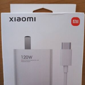 xiaomi充電器 120W USBケーブル付き