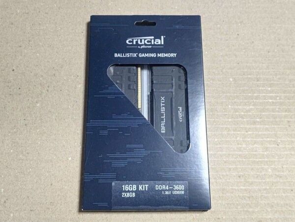 crucial DDR4-3600 CL16 16GB-kit (8GBx2) BL2K8G36C16U4B