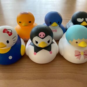 サンリオキャラクター ラバーダック 6個セット