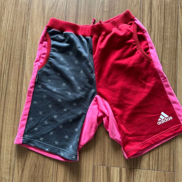 美品激レア adidasメンズカラフルハーフパンツ サイズM