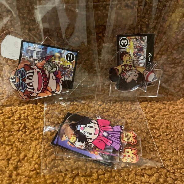 桃太郎電鉄 チョコエッグ アクリルスタンド シークレット アクスタ 桃鉄 3個セット