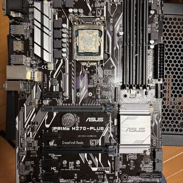 ASUS PRIME マザーボード B250M H270-PLUS ASRock ATXマザーボードIntelのCPU付き