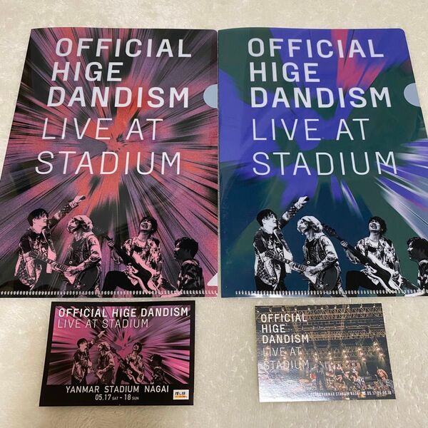 Official髭男dism クリアファイル ステッカー