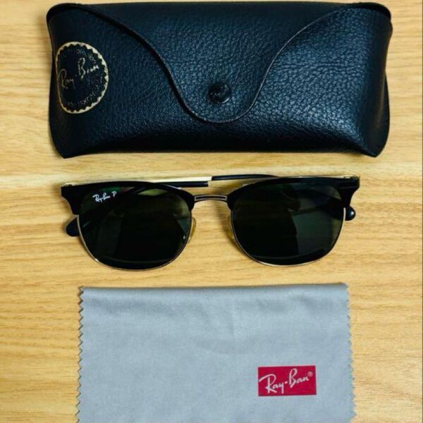 Ray-Ban レイバン サングラス RB3538 CLUBMASTER ポラロイズド 偏光レンズ