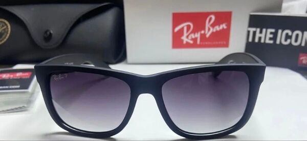 RayBan Justin 4165 622/T3偏光レンズ ポラロイズド新品未使用! 値下げ交渉不可!