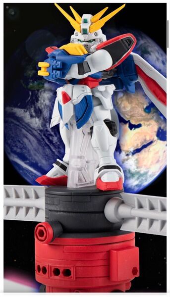【一部組立済】ゴッドガンダムオプションセット : MOBILE SUIT ENSEMBLE(EX)開封済