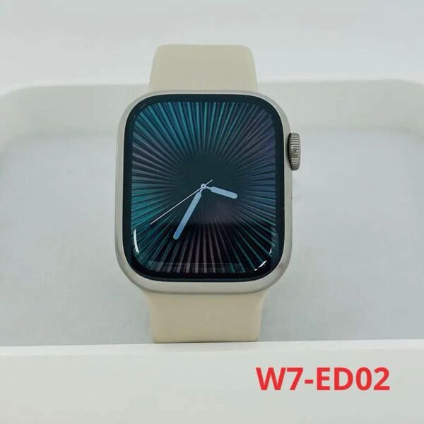 Apple Watch 7セルラー 41mm チタニウム ED7-02