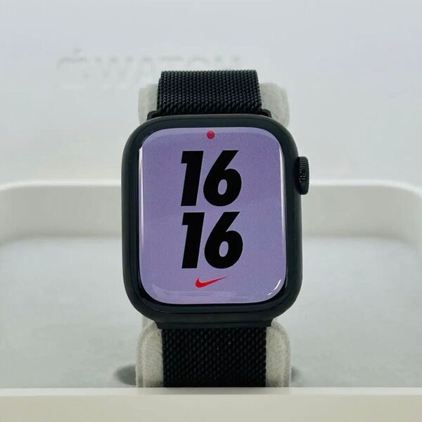 Apple Watch 7セルラー 41mm チタニウム W7-ED55