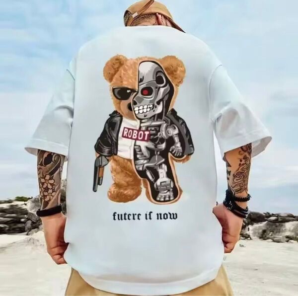 ロボくまのゆったりTシャツ