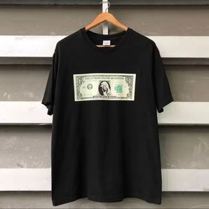面白いコットンTシャツ ドル札