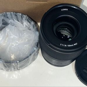 新品未使用 Panasonic LUMIX S 50mm F1.8 S-S50