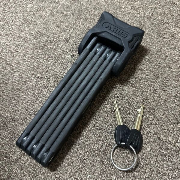 ABUS BORDO 6000 ブラック 900mm 盗難防止 アブス アバス ロック 最強