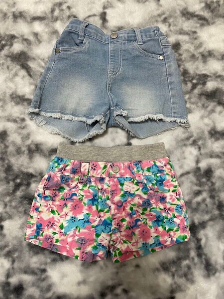 ショートパンツ 95㎝ 2枚セット