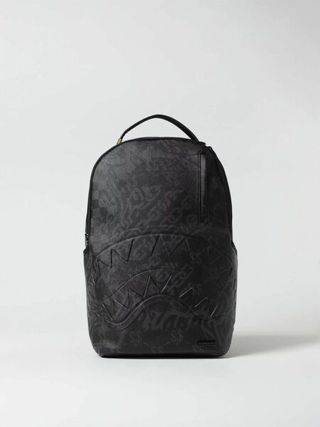 spraygroundブラックリュック