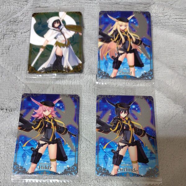 Fate Grand Order ツインウエハース ワルキューレ4種セット FGO